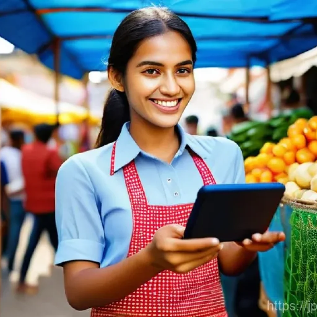 CBDC의 사회적 기능 및 기여 분석 - **Prompt:** A heartwarming and bright image of a young adult, approximately 20-25 years old, with a ...