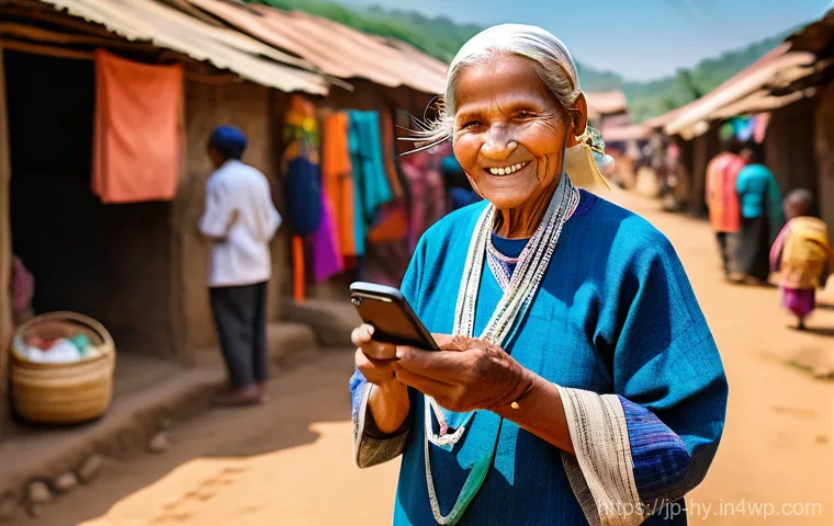 CBDC가 금융 포용성에 미치는 영향 - **Prompt 1: Empowering Rural Communities with Digital Currency**
    An elderly woman with a warm, g...