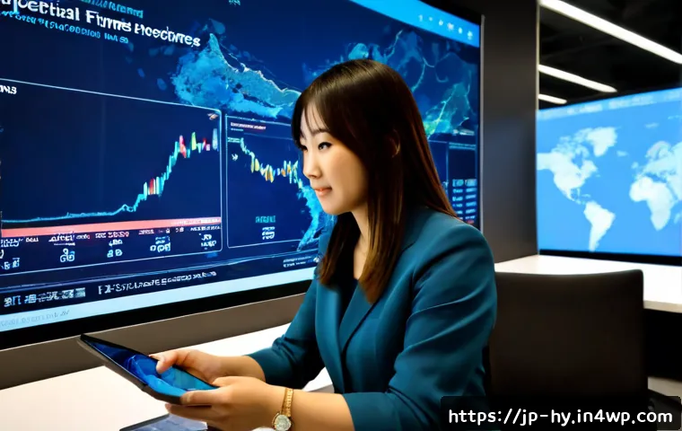 CBDC와 국제 무역의 변화 - Photorealistic international trade finance scene in a modern Tokyo office, Japanese businesswoman an...